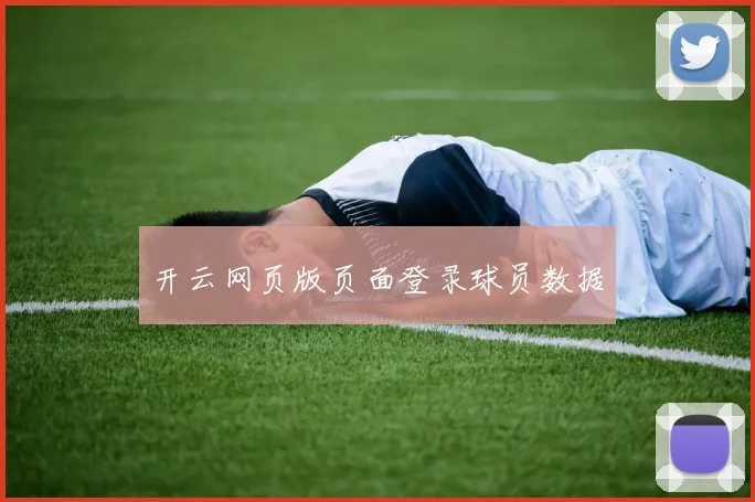 开云网页版页面登录球员数据